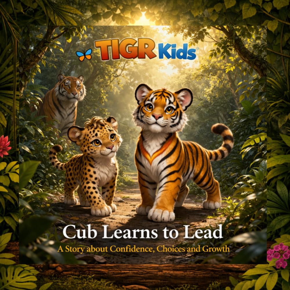 TIGR Kids™ Adventure Series: Cub Learns to Lead: A Story About Confidence, Choices, and Becoming a Leader