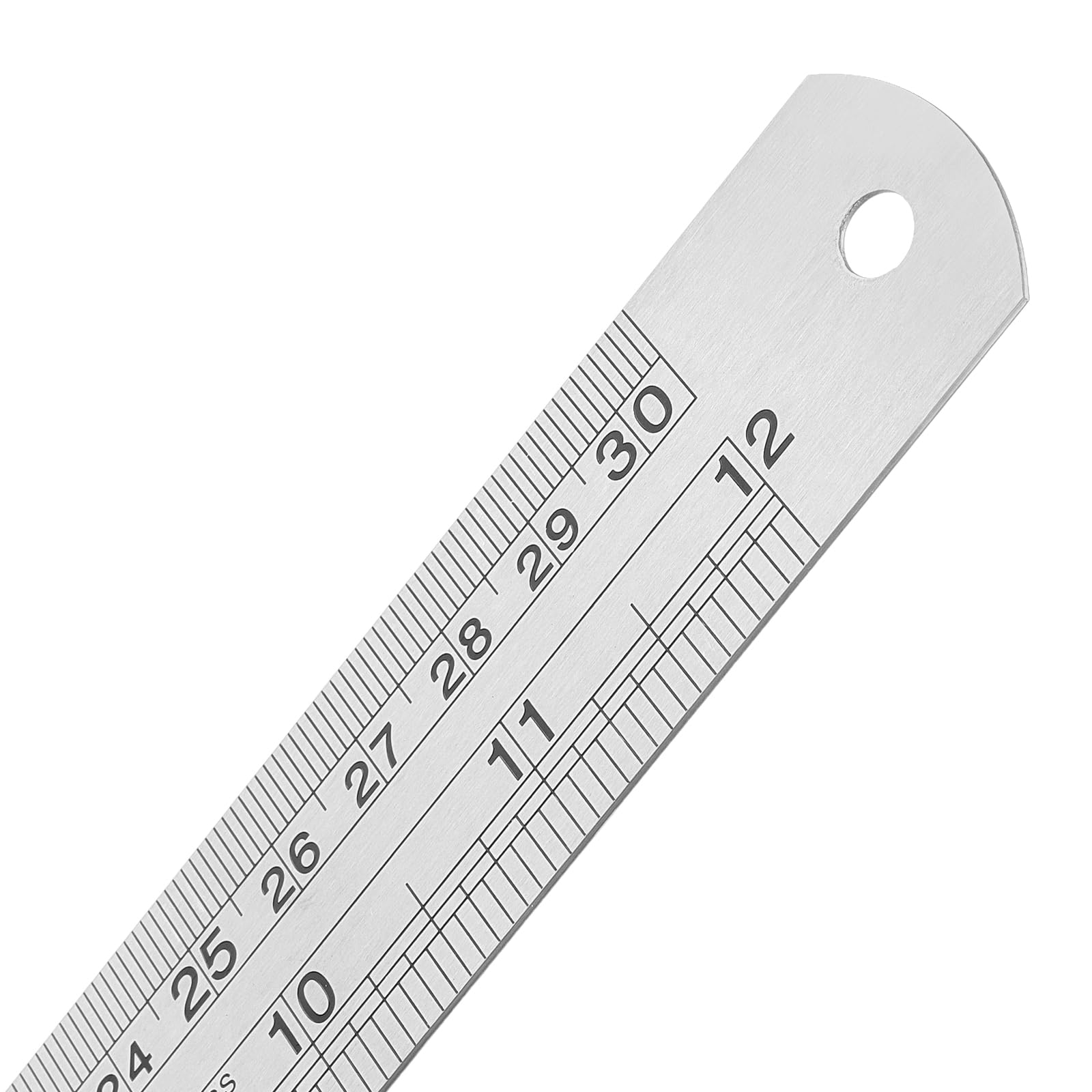 ZOENHOU 20 PCS 12 Inch Stainless Steel Ruler - Image 3