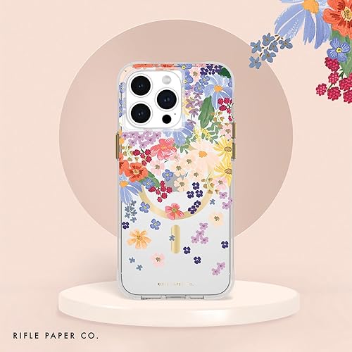 Miniatura 7 de Rifle Paper Co. - Funda para iPhone 15 Pro Max compatible con MagSafe protección contra caídas de 12 pies Bonita funda para iPhone de 6.7 pulgadas