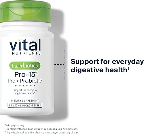 Miniatura 4 de Hiperbióticos PRO-15 Probiotics 60 perlas de liberación diaria 15 veces más eficaz que las cápsulas probióticas con tecnología patentada de entrega