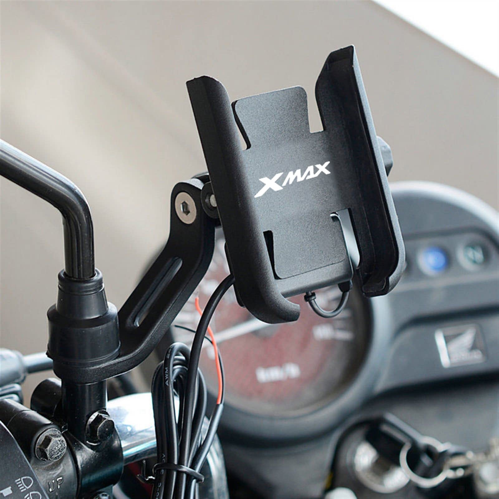 Poignées Guidon Aluminium CNC Pour Yamaha Xmax 250-300 - Accessoire Moto Style Et Léger