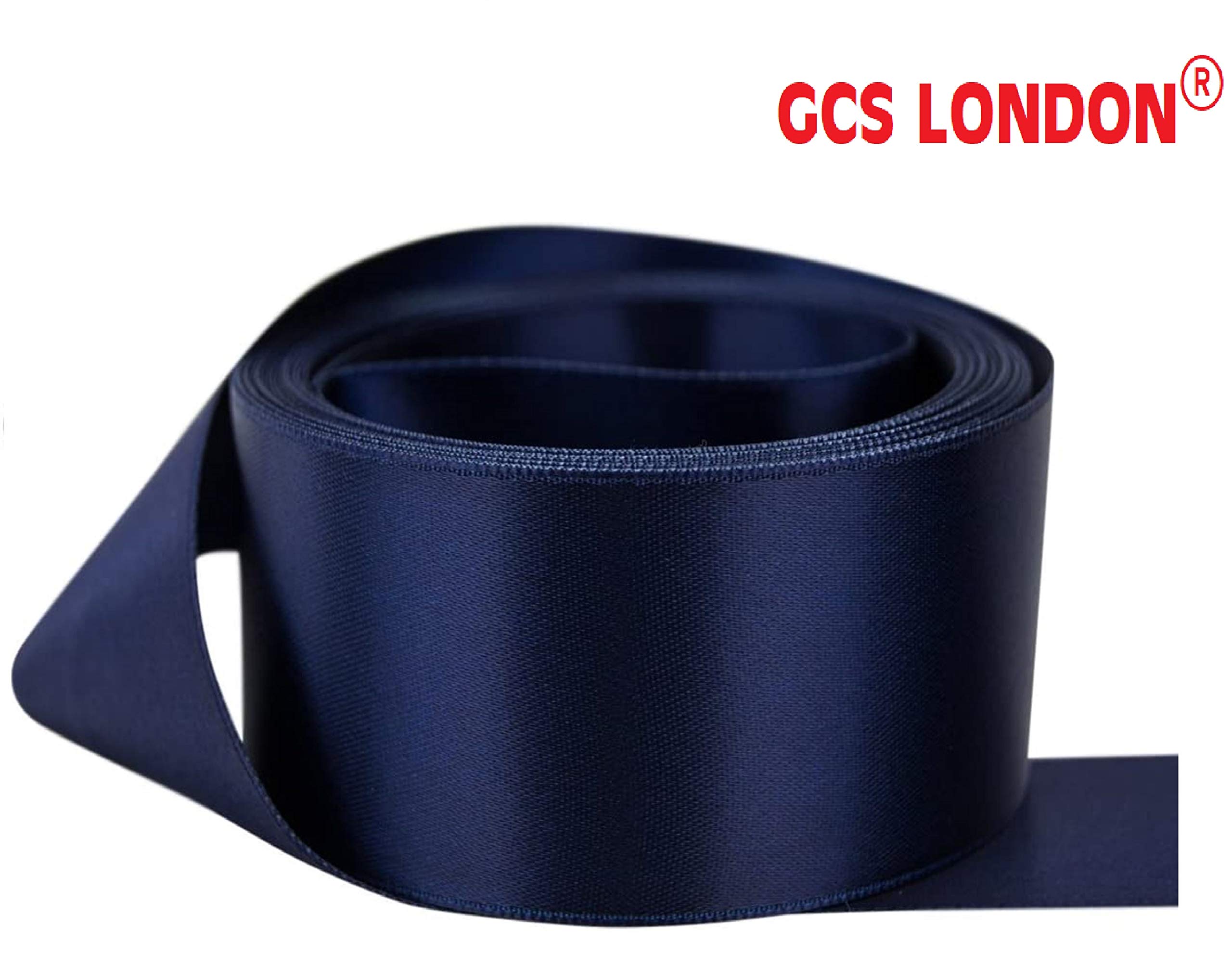 Double Sided Satin Ribbon 25mm x 10 Meters (Off White) for Gifts Wrap Sew Party, Decorations Events Dress Wedding Christmas Crafts, Bows Car, Balloons Hairs, DIY, Bouquets, Cake More — view 464
