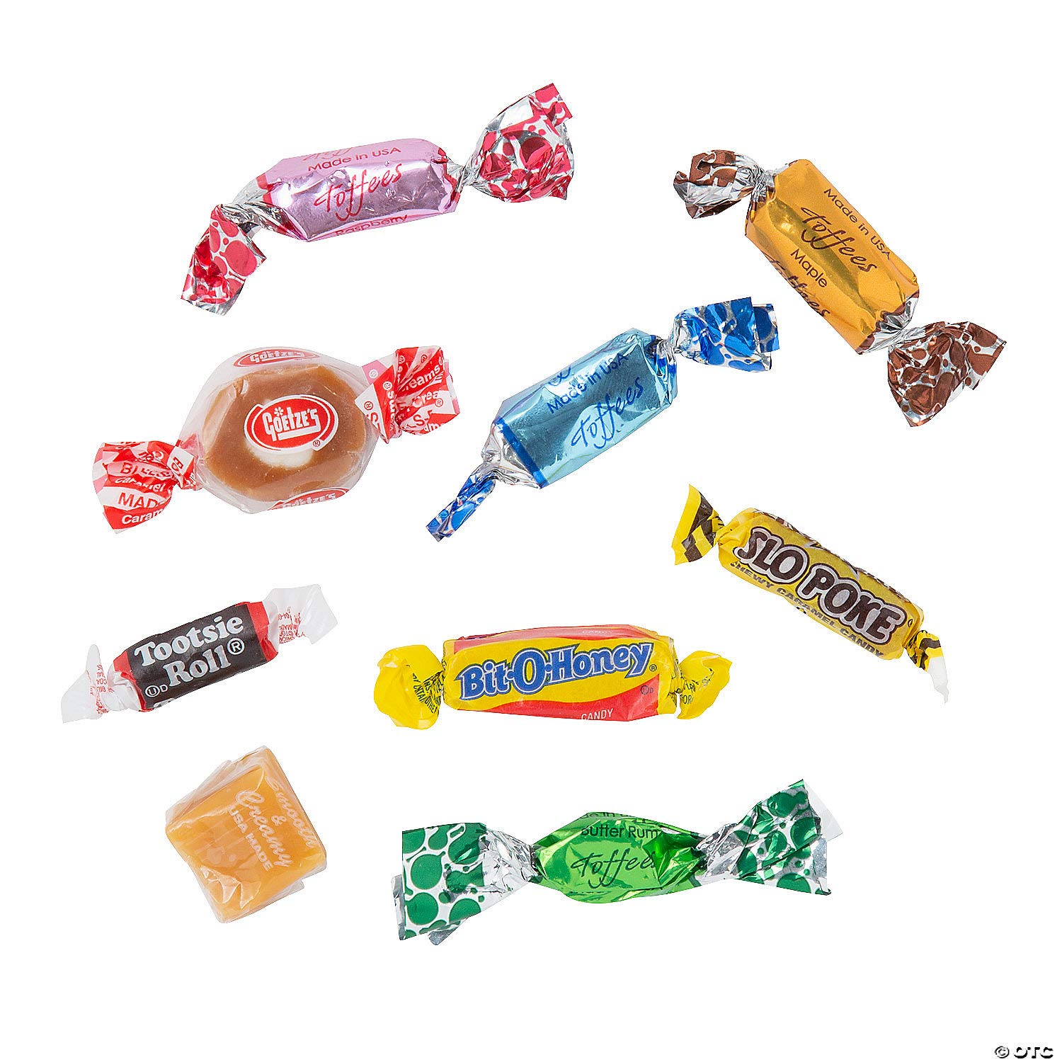 Chewy Candy Mix (275 Pieces 4 lbs) Bulk Penny Candy Assortment Buy