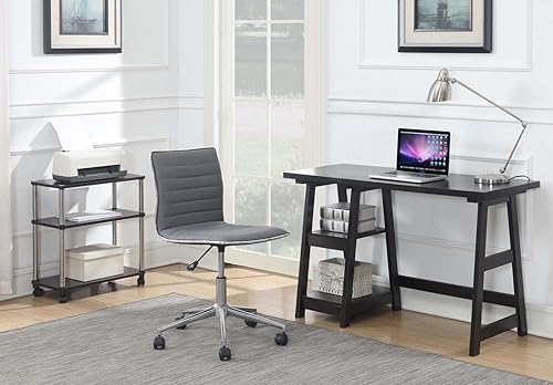 Miniatura 5 de Escritorio de caballete Convenience Concepts Designs2Go, Madera manufacturada, Espresso