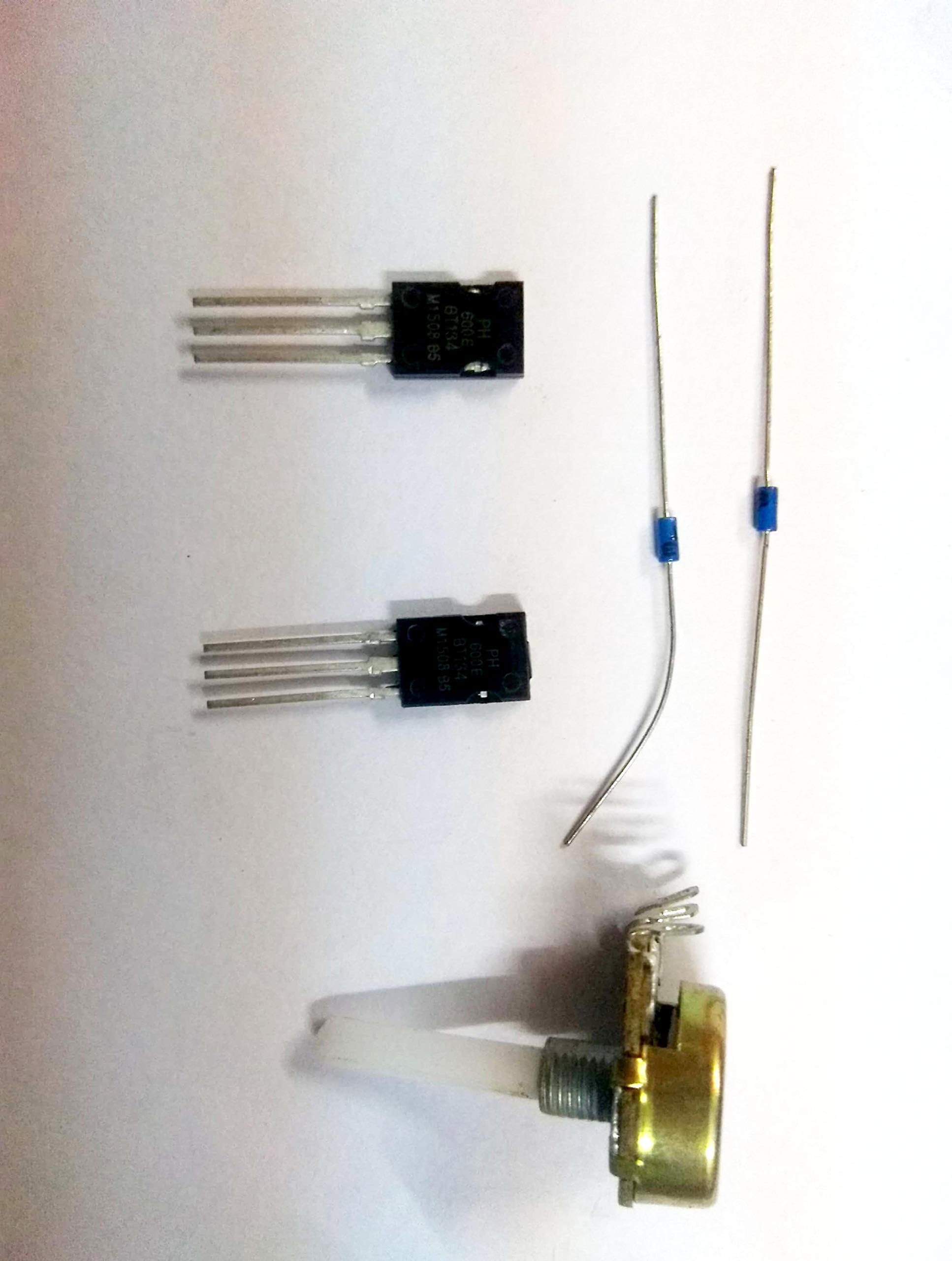 Diac Traic Set for Light Dimmer 5Pcs Set