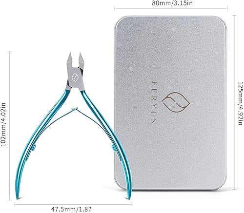 Miniatura 23 de FERYES Cortaúñas para uñas de los pies, hoja recta para uñas gruesas, cortaúñas para uñas gruesas y encarnadas, herramientas de forja de alta