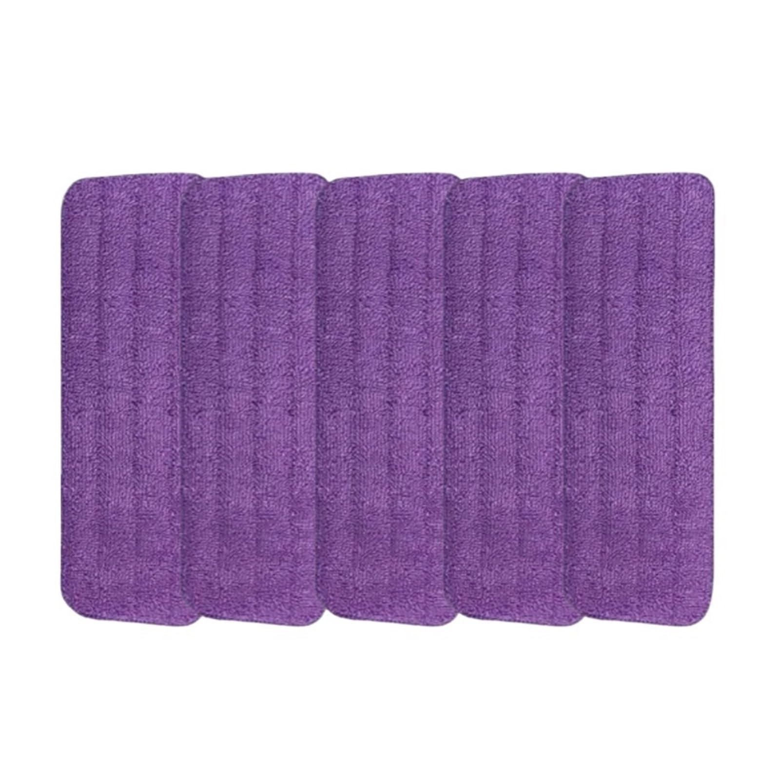 Microfiber Replacement Mop Pads Floor Clean Cloth 1/2/3/4/5/10pcs(5pcs)