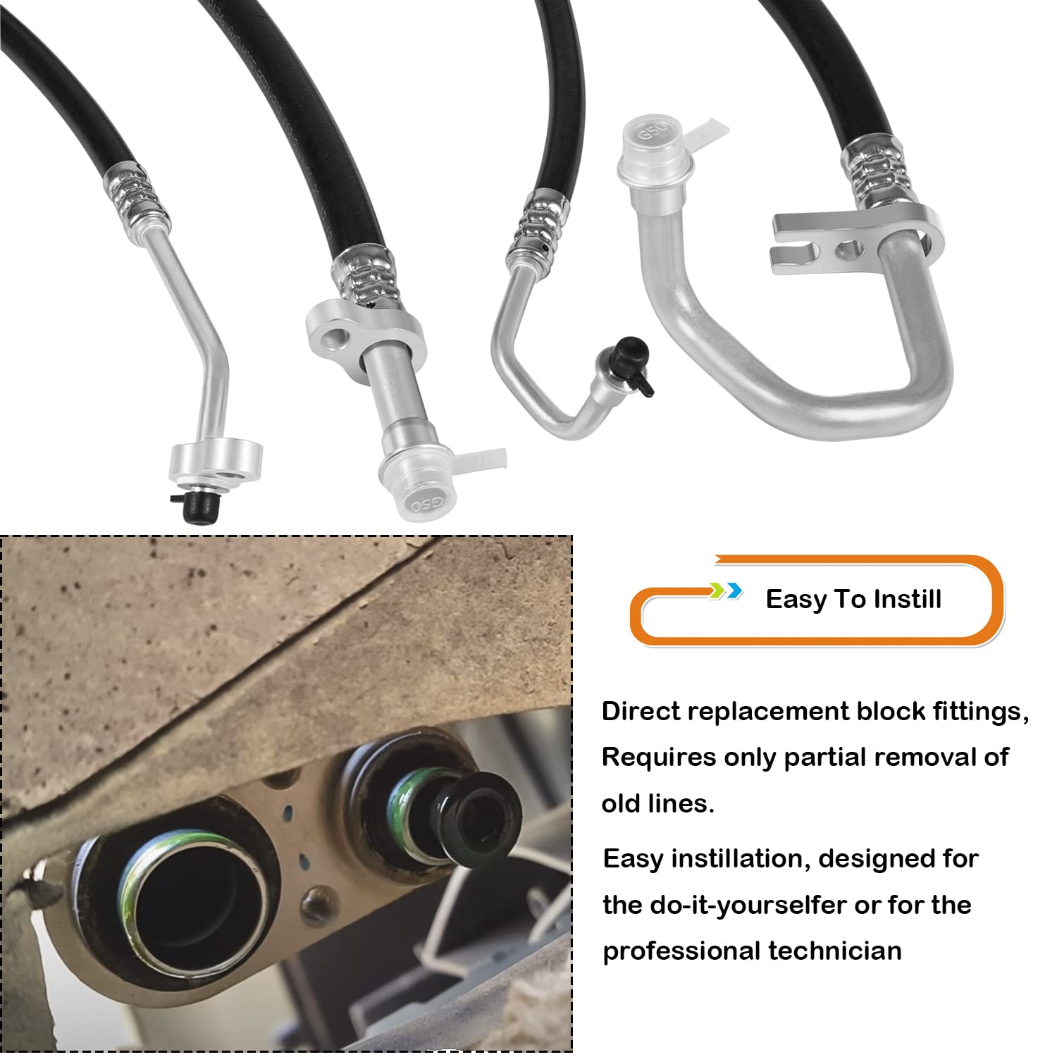 Rear AC Line Set Replacement Lines AT34653,For Nigeria | Ubuy