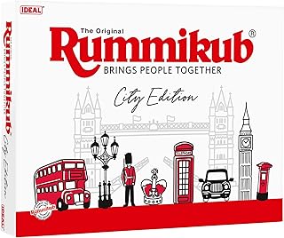 Rummikub IDEAL City Edition: Brings People Together | Family Games | 2-4 Players | Ages 8+