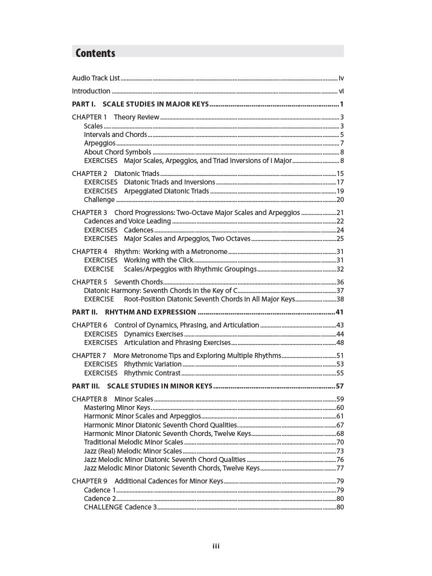 Berklee Press Piano Essentials Pf Book / Cd: Noten, CD für Klavier: Scales, Chords, Arpeggios And Cadences for the Contemporary Pianist