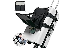 Portable Travel Seat for Kids on the Go - Foldable Travel Seat with Seat Belt