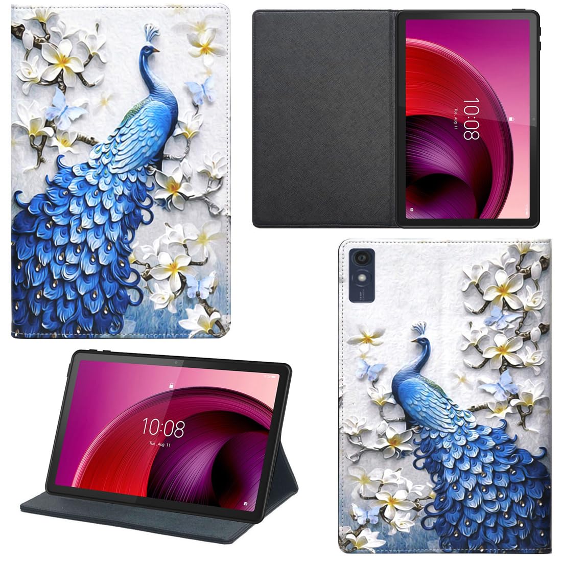 Zaoma Printed Flip Flap Case Cover Compatible for Lenovo Tab M10 5G 10.6 inch (26.9cm) Tablet (TB360ZU_PRN013), Multi color (B0CD86F2ZQ) Amazon Price History, Amazon Price Tracker