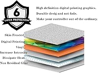 Vista 3 de InnaGeek - Vinilo adhesivo protector para PS5 Disk Messi Leonel Soccer Futbol