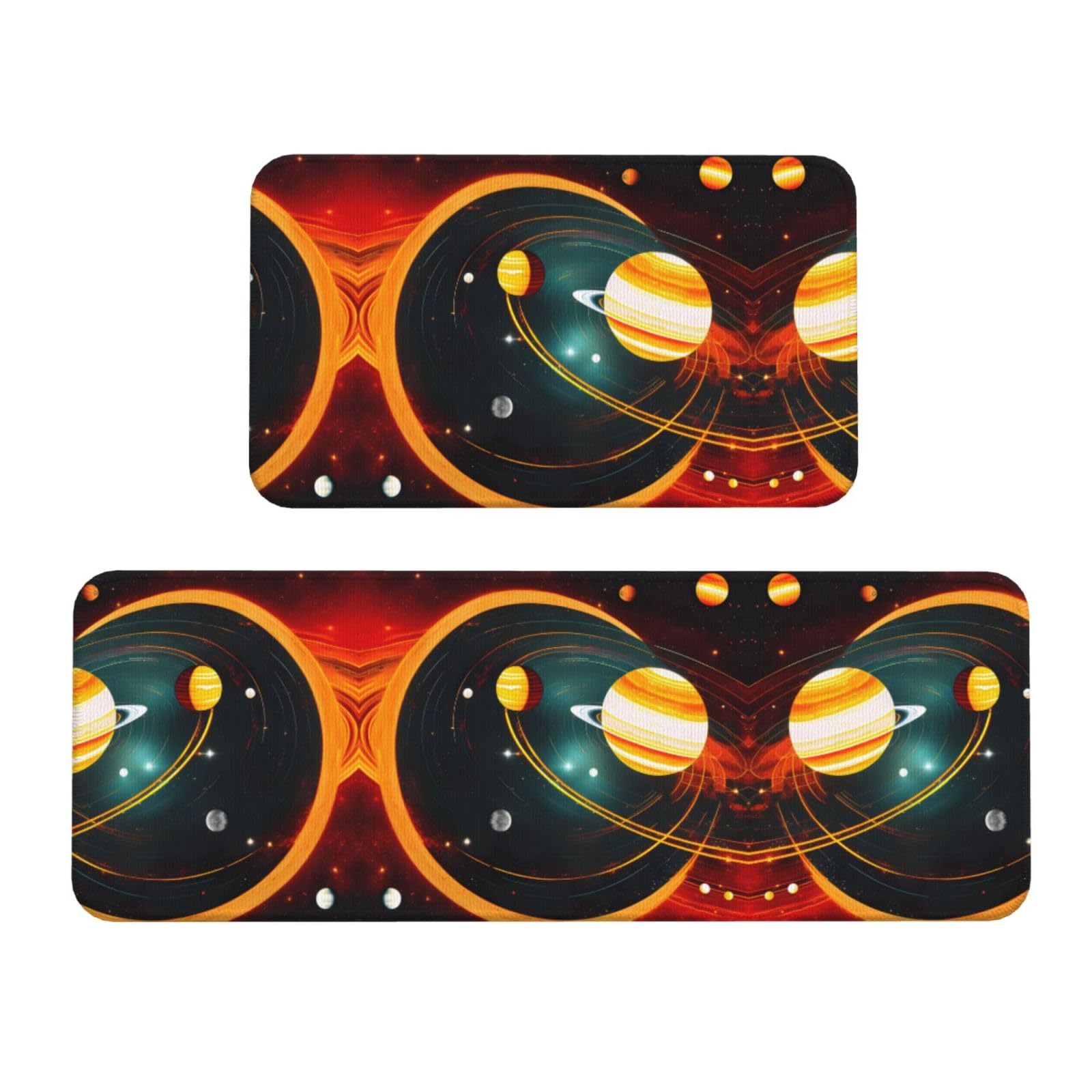 Tapis de cuisine antidérapants et confortables pour cuisiner en douceur sous Saturne
