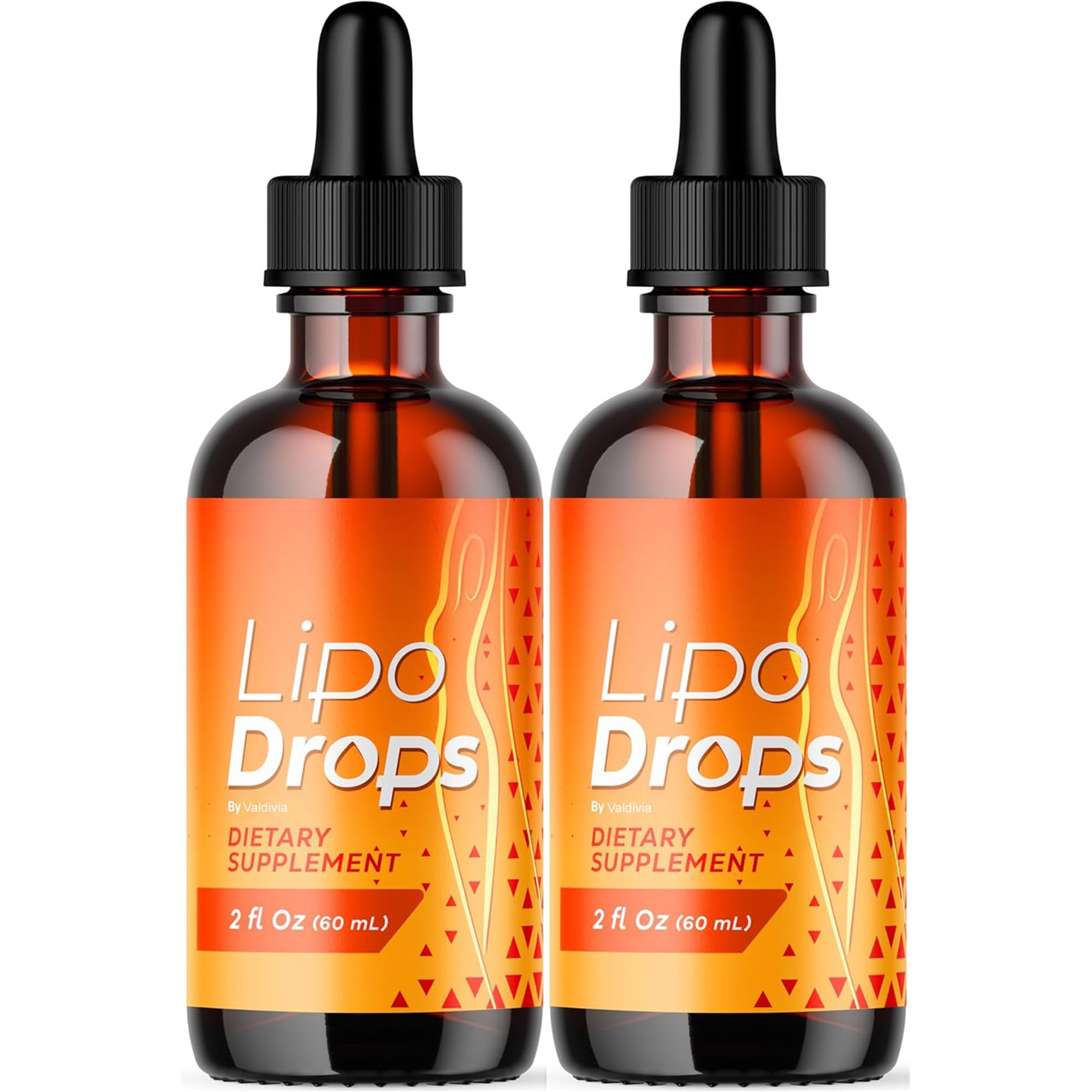 (2 Pack) Valdivia LipoDrops - Official LipoDrops Liquid Drop Premium Advanced Formula Natural Support, LipoDrops Supplement for Overall Health & Daily Wellness, Ketone Liquid Drops (2 oz) for 2 Months