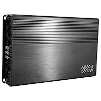 Vista 5 de YaeCCC 5800W 12V Amplificador de Coche de 4 Canales Estéreo Audio Super Graves Potencia Subwoofer Amp
