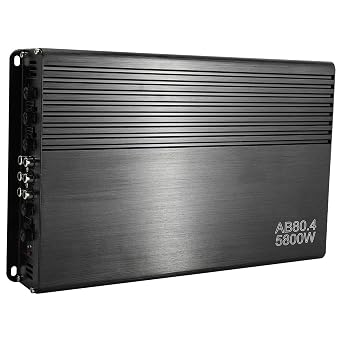 YaeCCC 5800W 12V 4 Channel Car Amplifier Stereo Audio Super Bass Power Subwoofer Amp