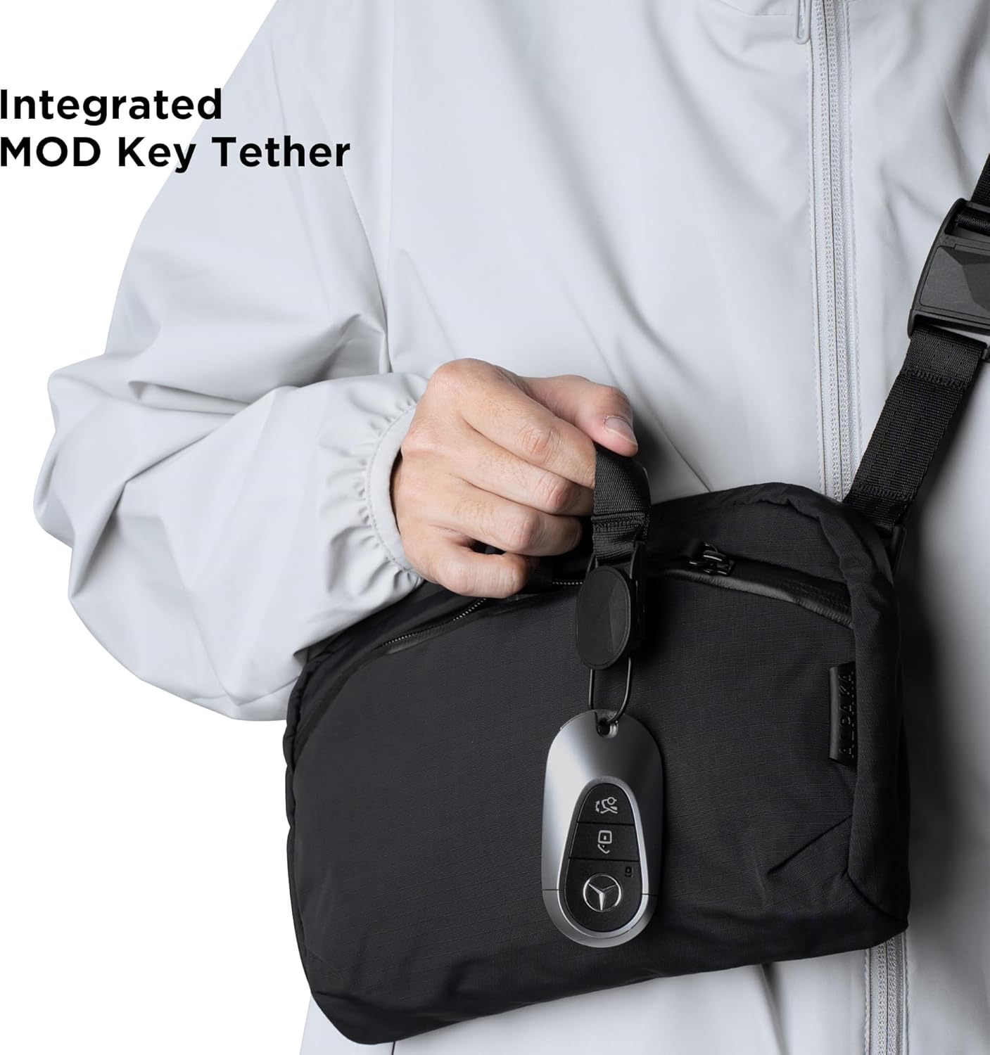 ALPAKA Flight Sling 2L- Crossbody Sling Bag For Men Travel Lightweight,Portable, Packable, with Quick Release Shoulder Strap - Image 6