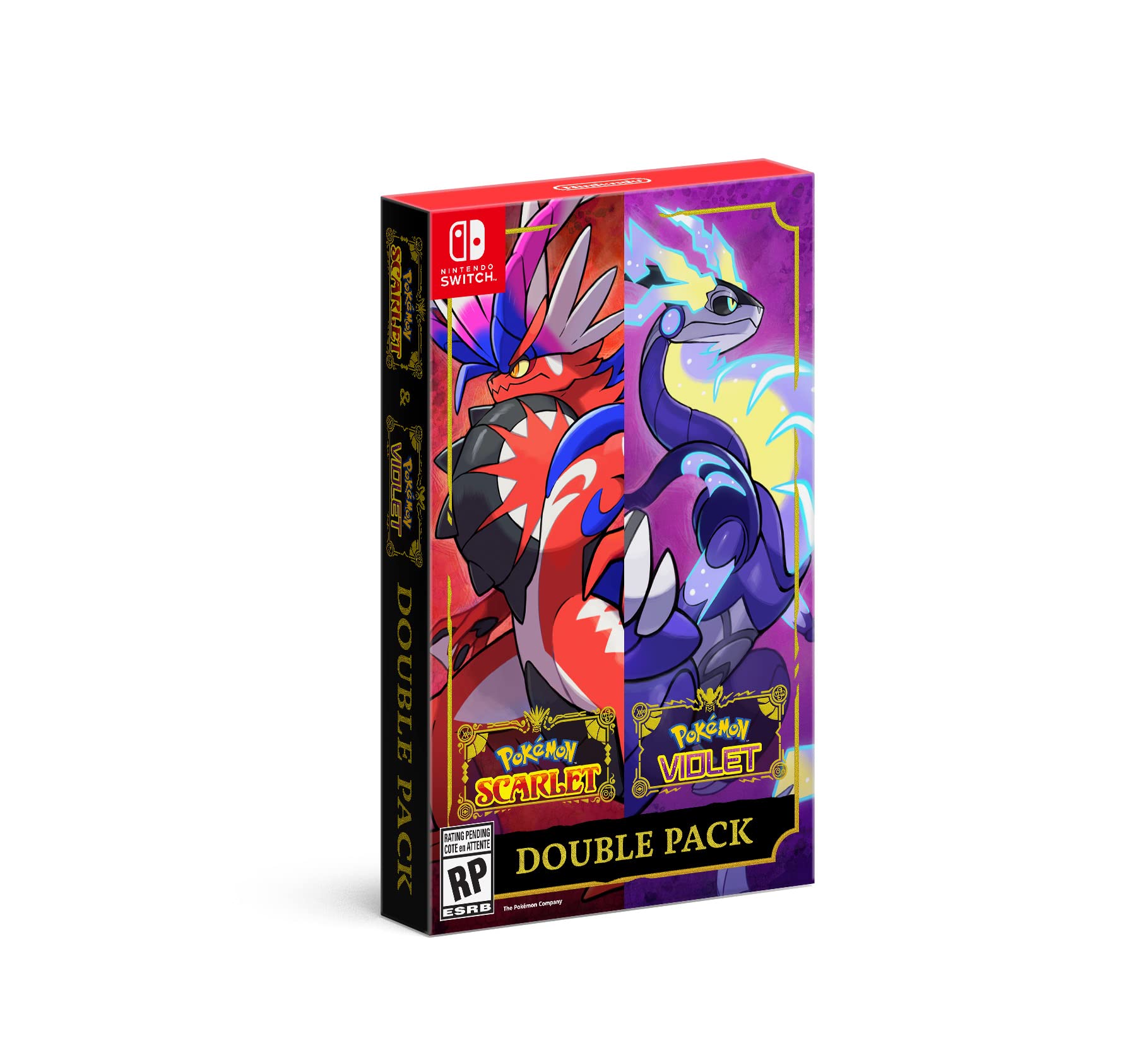Pokémon Scarlet & Pokémon Violet Double Pack - Nintendo Switch - Nintendo Switch Pokémon Scarlet & Pokémon Violet Double Pack