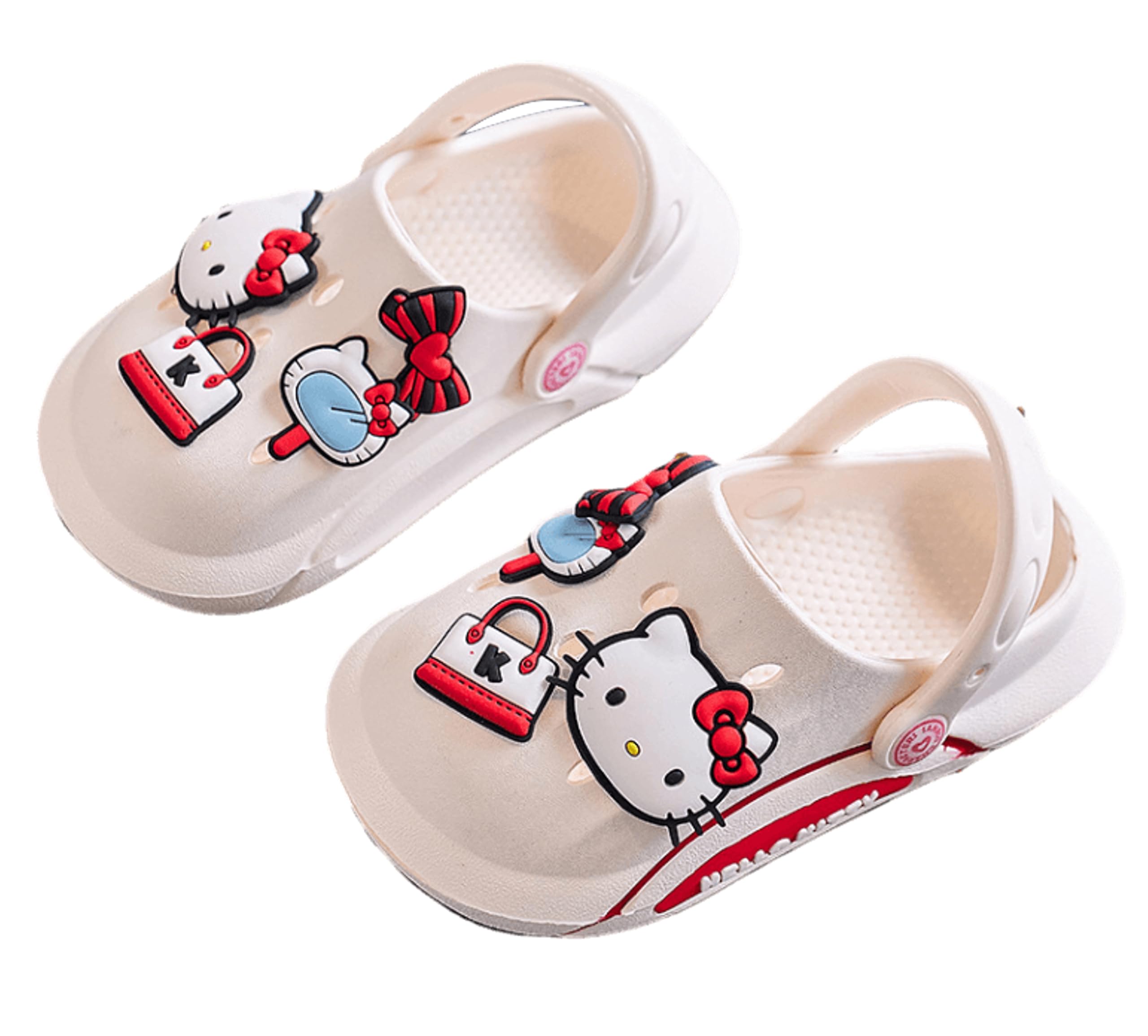 Hello Kitty Clogs Slip on Water Shoes Casual Summer for Girls Kids Children