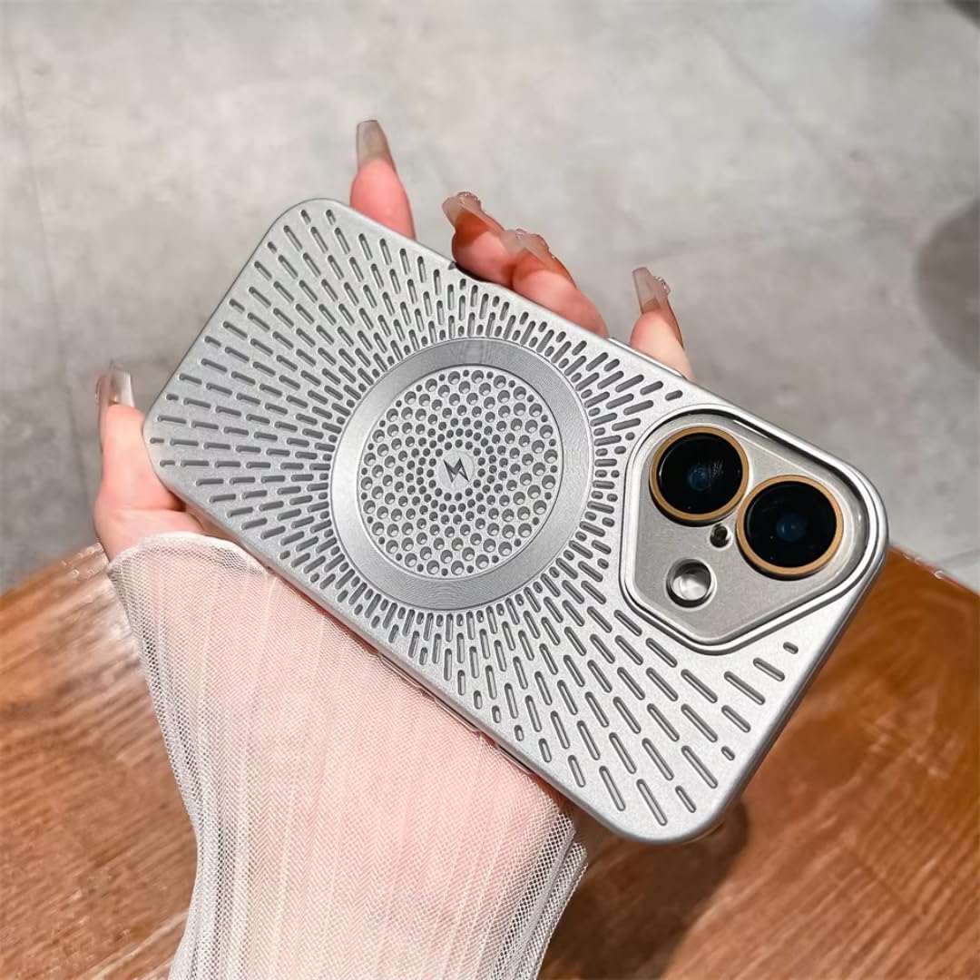 Coque magnétique iPhone 14 Pro Max fine style or désert durable - 8