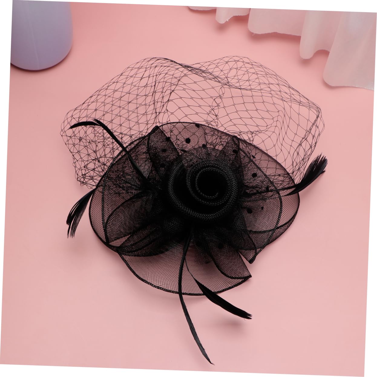 Coiffe de performance hair charms hair toppers nets hat Coiffe de cosplay accessoires de déguisements pour casque de mariée aux femmes de fête Coiffure Navy