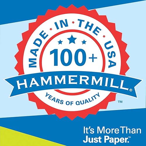 Miniatura 4 de Hammermill Papel de copia comercial, 20 libras, 92 brillante, 8 1/2 "x 11", estuche de 10 resmas
