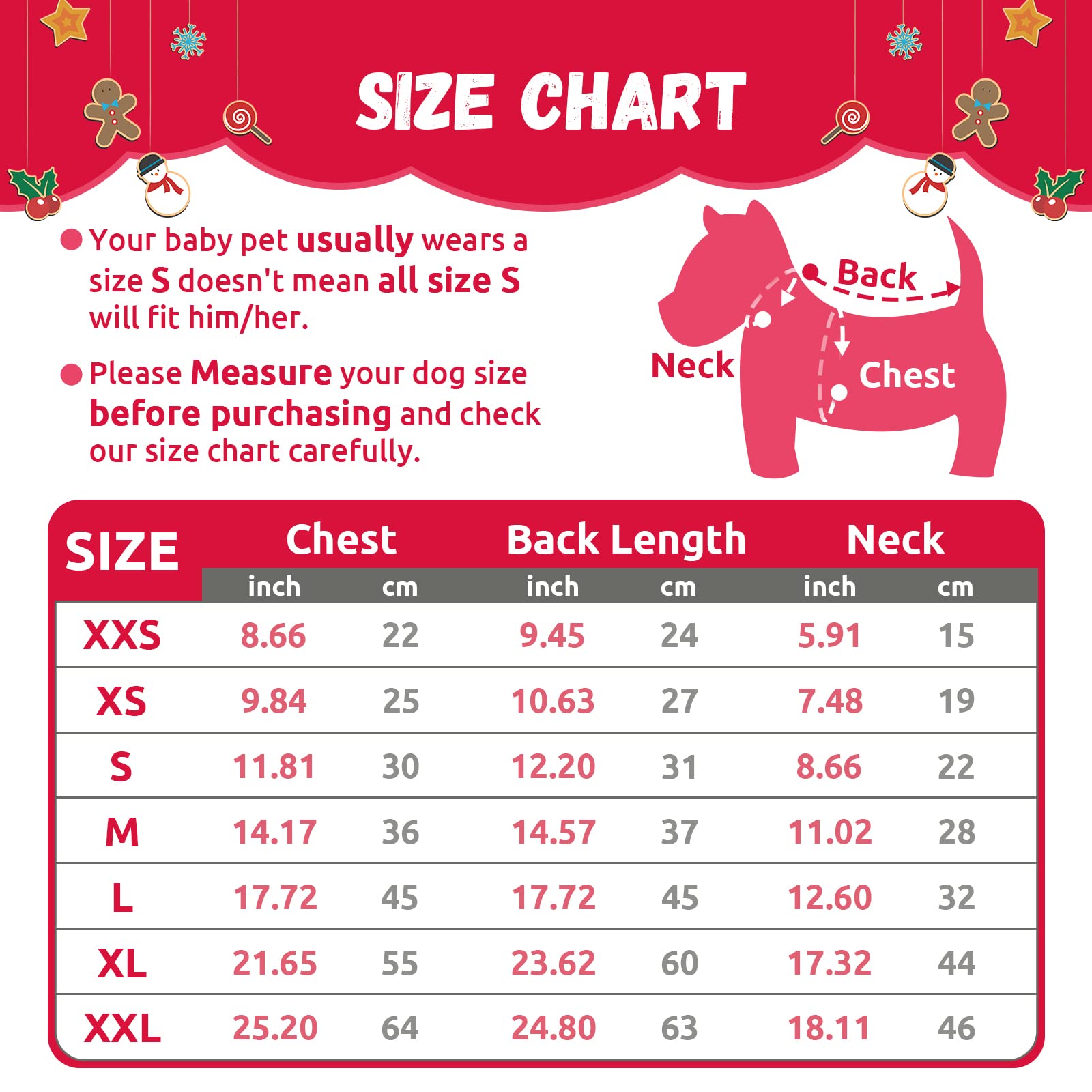 ABRRLO Dog Christmas Jumper Ugly Elf Outfits Grey Xmas Pet Sweater Puppy Cat Holiday Costume New Year Clothes Gift for Small Medium Large Dogs (Gray Elf,L) — view 5