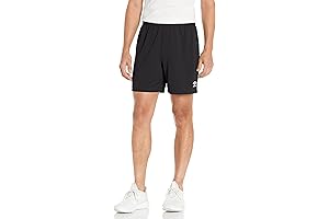 Umbro Boys Youth Field Running Comfortable Gameday Athletic Shorts, Black