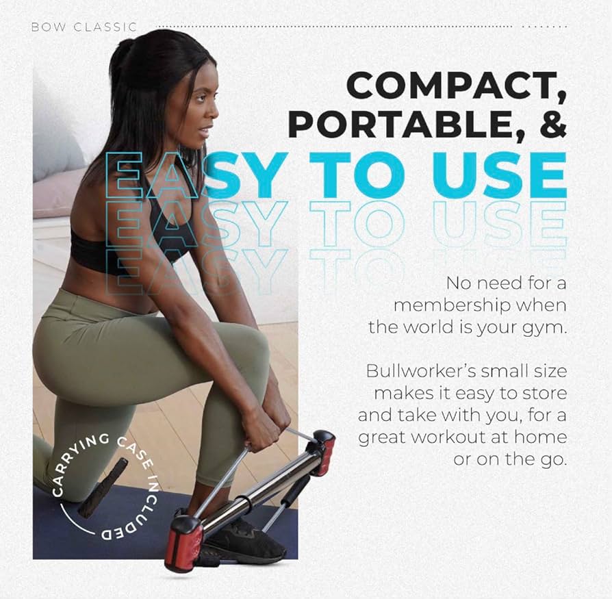 Bullworker X5 Pro 28" - Isometric Exercise Equipment, Strength Training