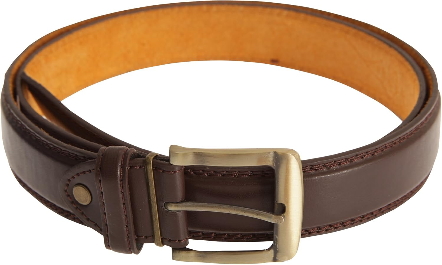 bonded leather belt