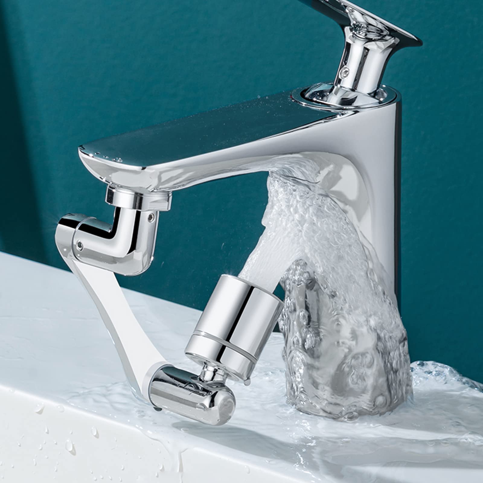JUCHRZEY 1080-Grad-Schwenkhahn, Drehbarer Wasserhah Produktbild-Vorschau 11