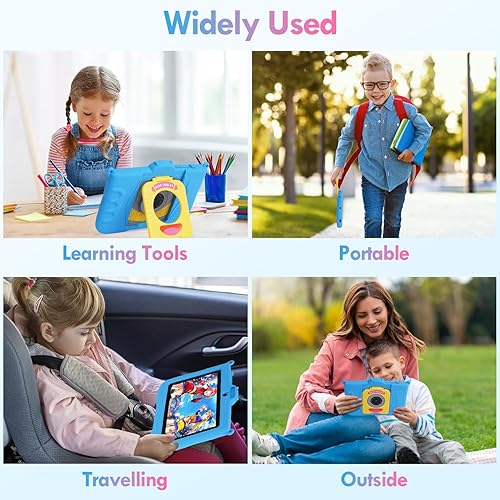 Miniatura 6 de SANNUO Tableta para Niños, Tableta Android de 7 Pulgadas para Niños, 8GB RAM 64GB ROM 256GB Expandible, Tabletas para Niños Pequeños con Estuche