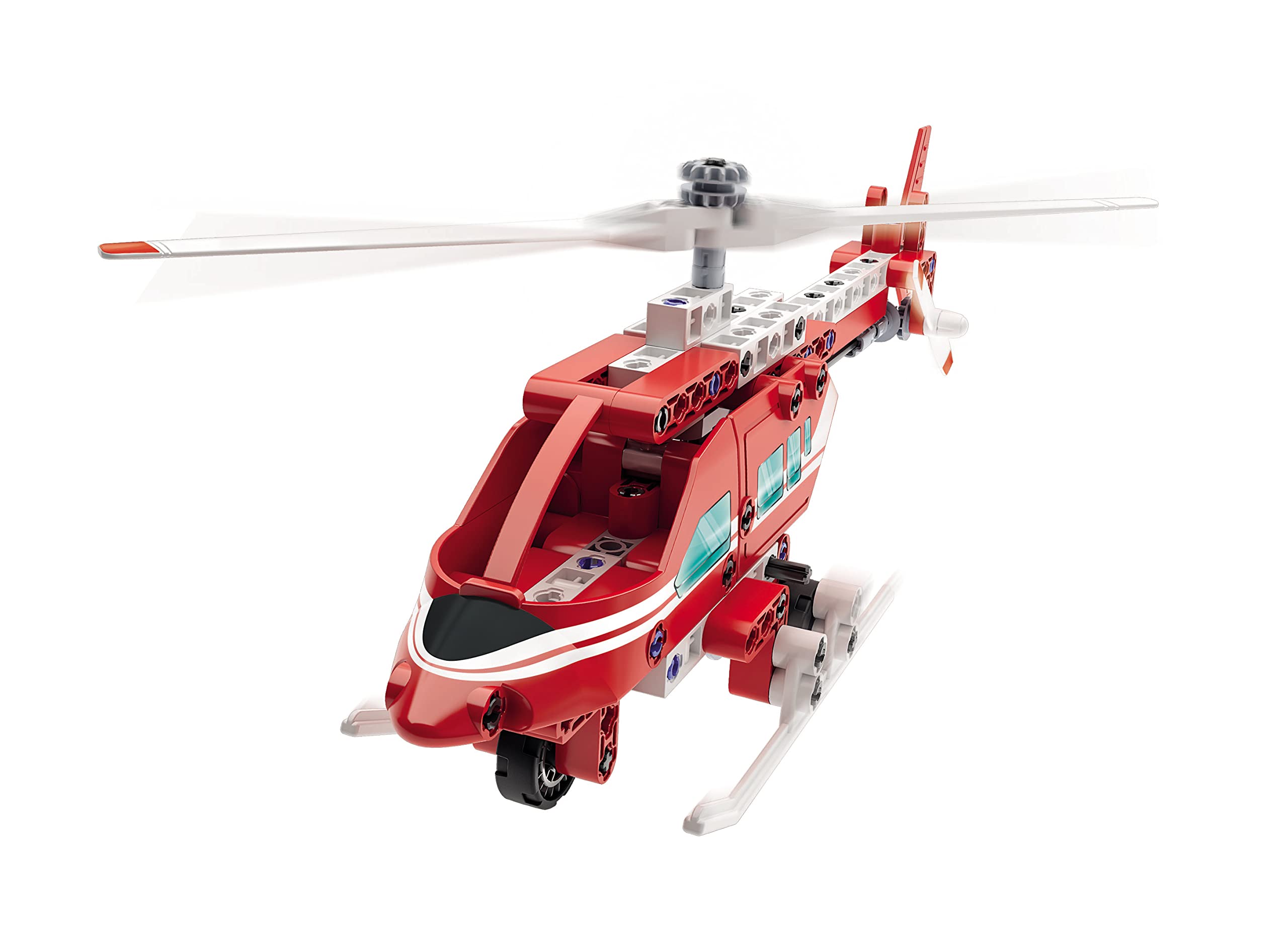 Amazon.com: Clementoni Mechanics Lab Fire Brigade Helicopter