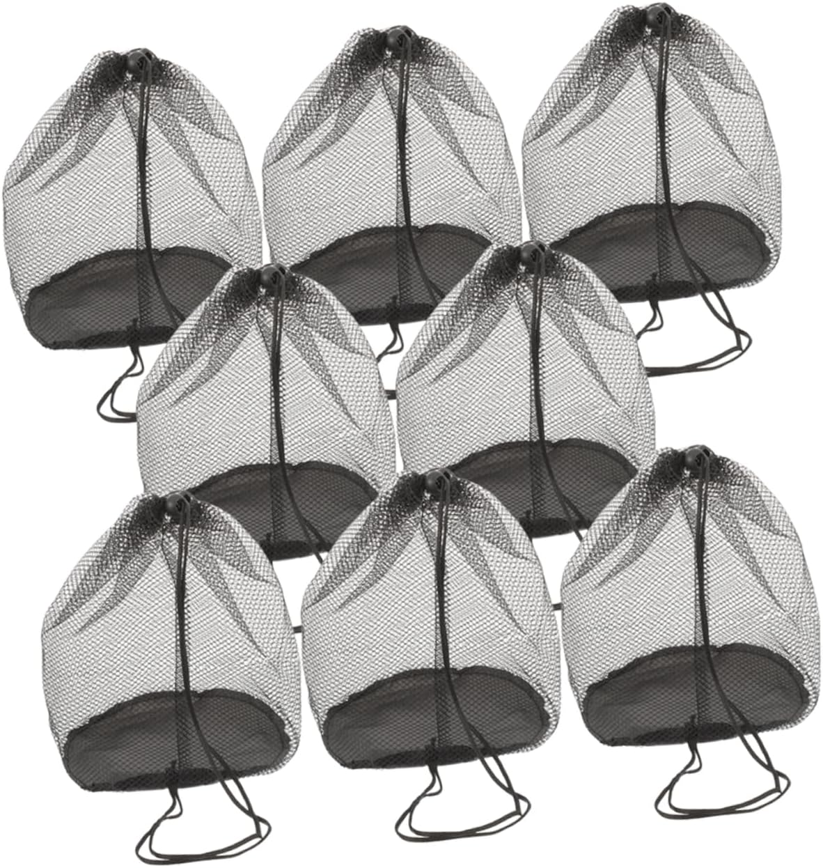 COHEALI 32pcs Outdoor Cone Carrier Bags Mesh Storage Pouches for Sports Training Equipment for Soccer Football Agility Drills and Organization