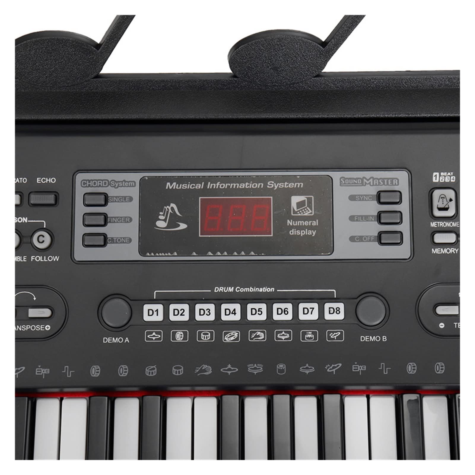 Tastiera Musicale 61 Tasti Musical Eletronic Taston Musical Musical Strumento per Principianti
