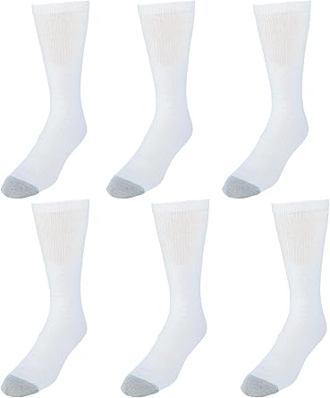 Hanes Men's Over the Calf Tube Socks (6 Pair Pack)