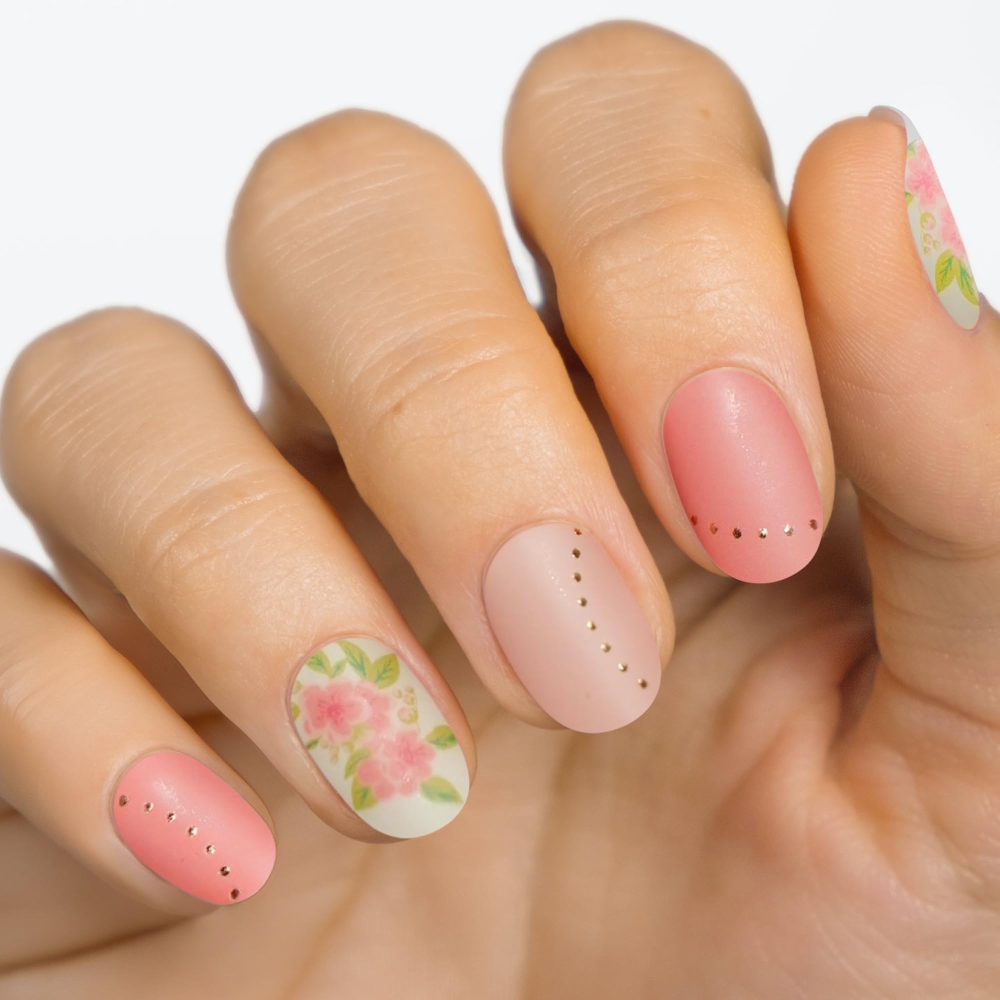 MOYOU LONDON Semi Cured Gel Nail Strips - 20 Pcs. Nail Wraps for Salon-Quality Manicure - Works with Any UV Nail Lamp - Easy to Apply, Trim, & Remove Gel Nail Stickers - Image 2