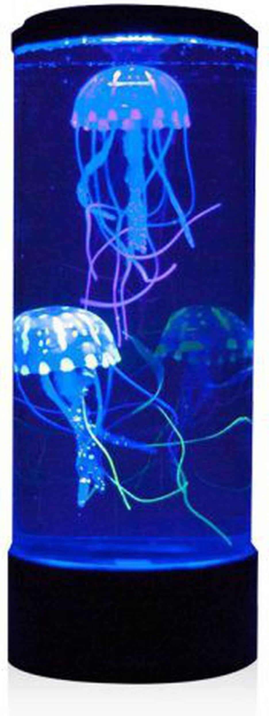 Round Jellyfish Mood Lamp By Playlearn with 5 Color Settings. Mood Lamp