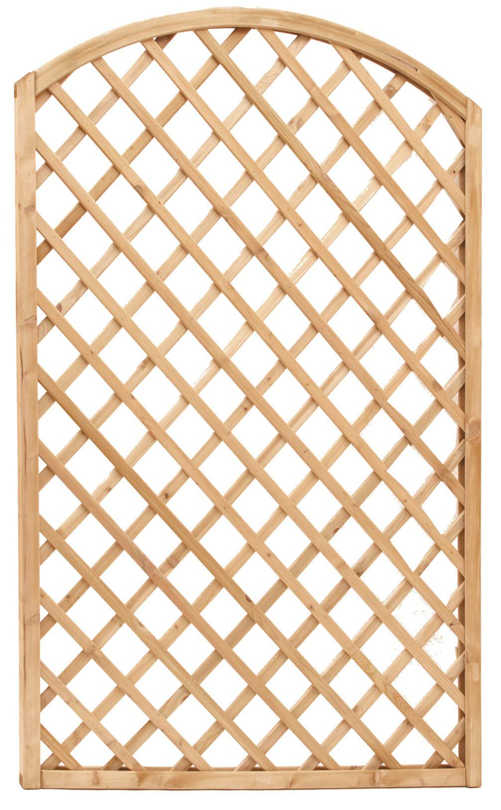 GRIGLIATO IN PINO IMPREGNATO AD ARCO CM. 90X180h PZ. 2