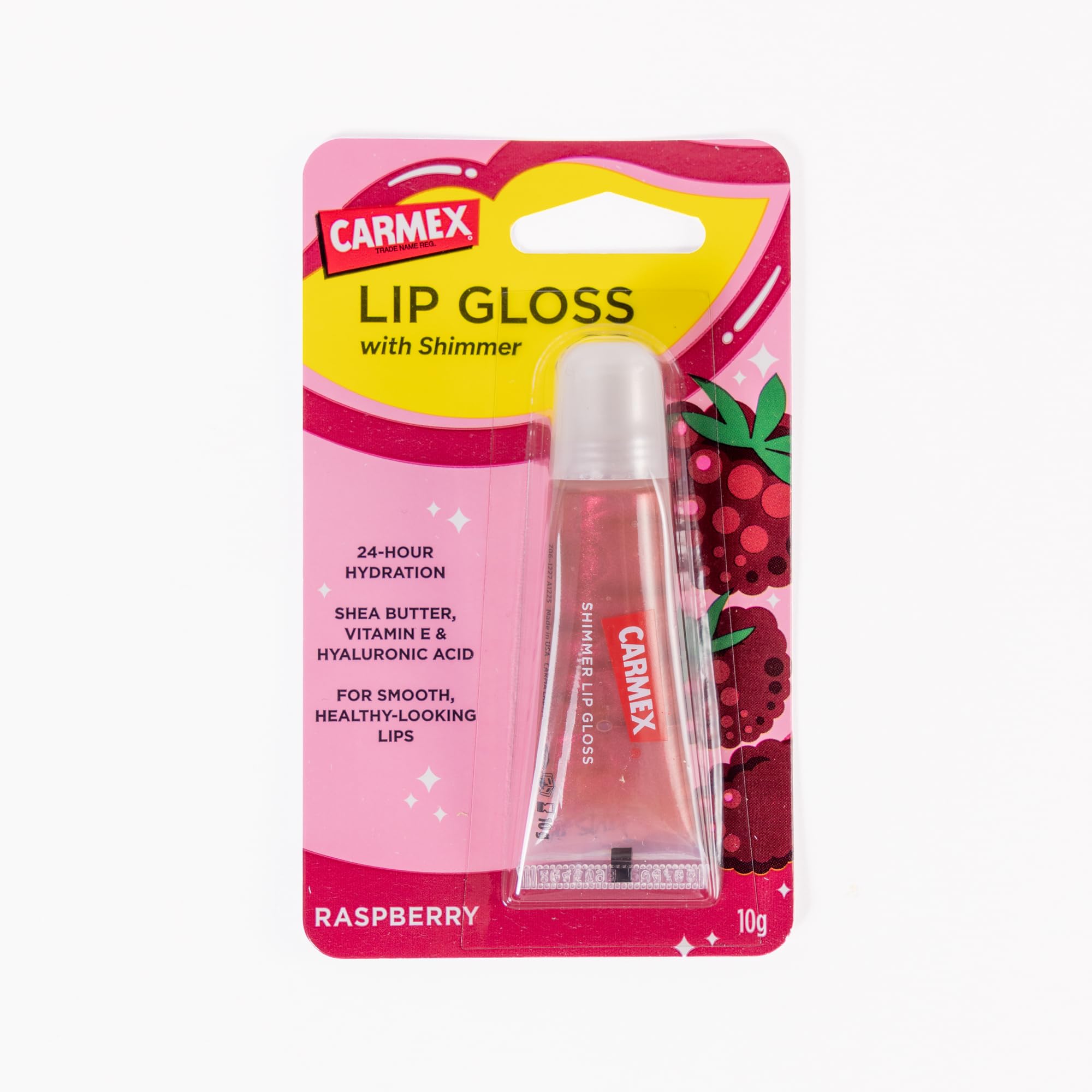 Carmex Raspberry Lip Gloss With Shimmer