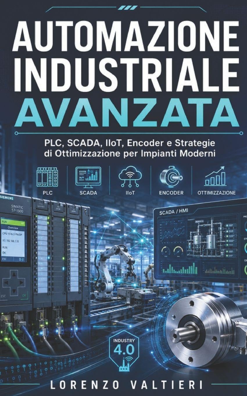 Automazione Industriale Avanzata: PLC, SCADA, IIoT, Encoder e Strategie di Ottimizzazione per Impianti Moderni