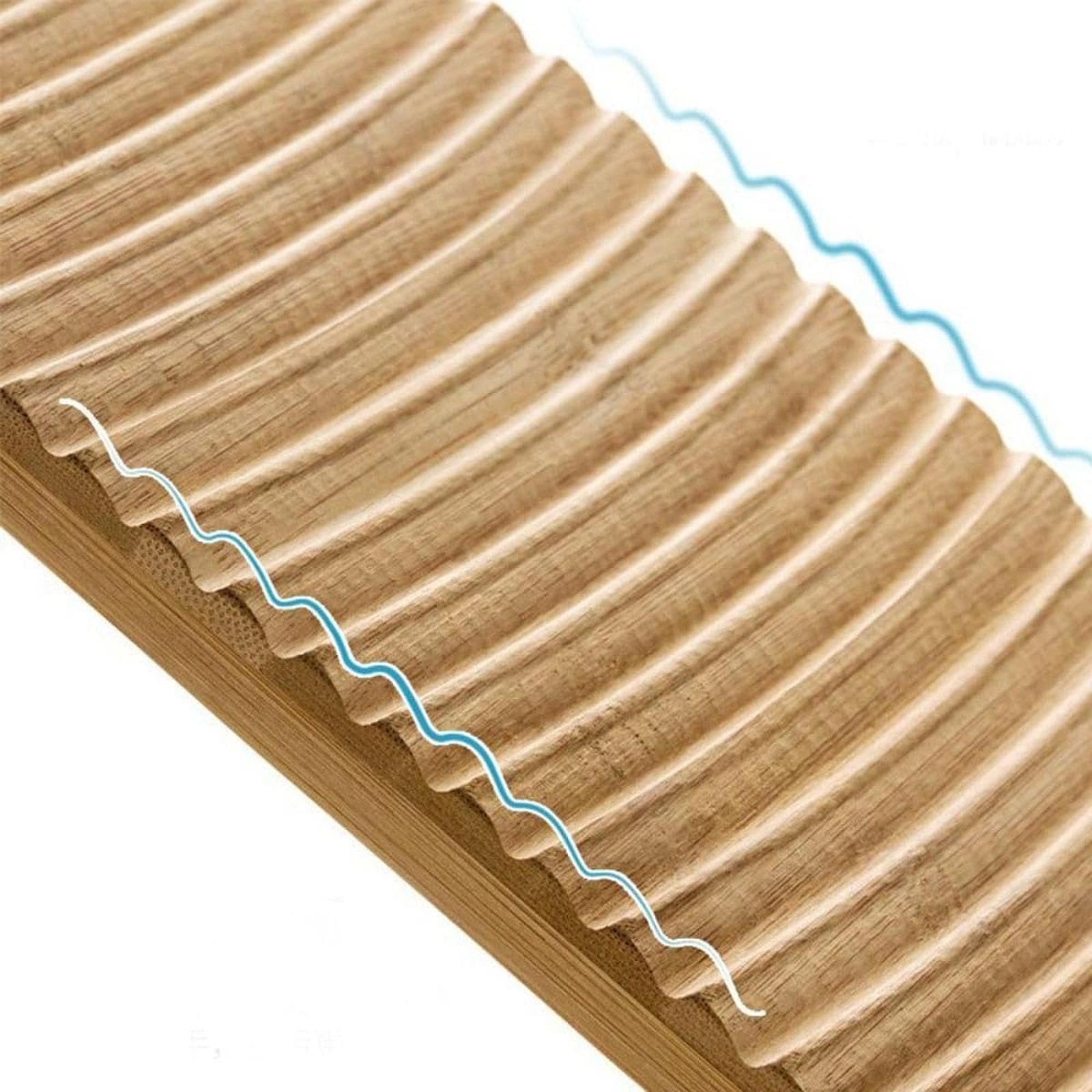 Tabla de Lavar Ropa Manual con Orificio para Colgar, Herramienta de Lavado a Mano Engrosada para Accesorios de Baño Y Hogar, 50x18cm