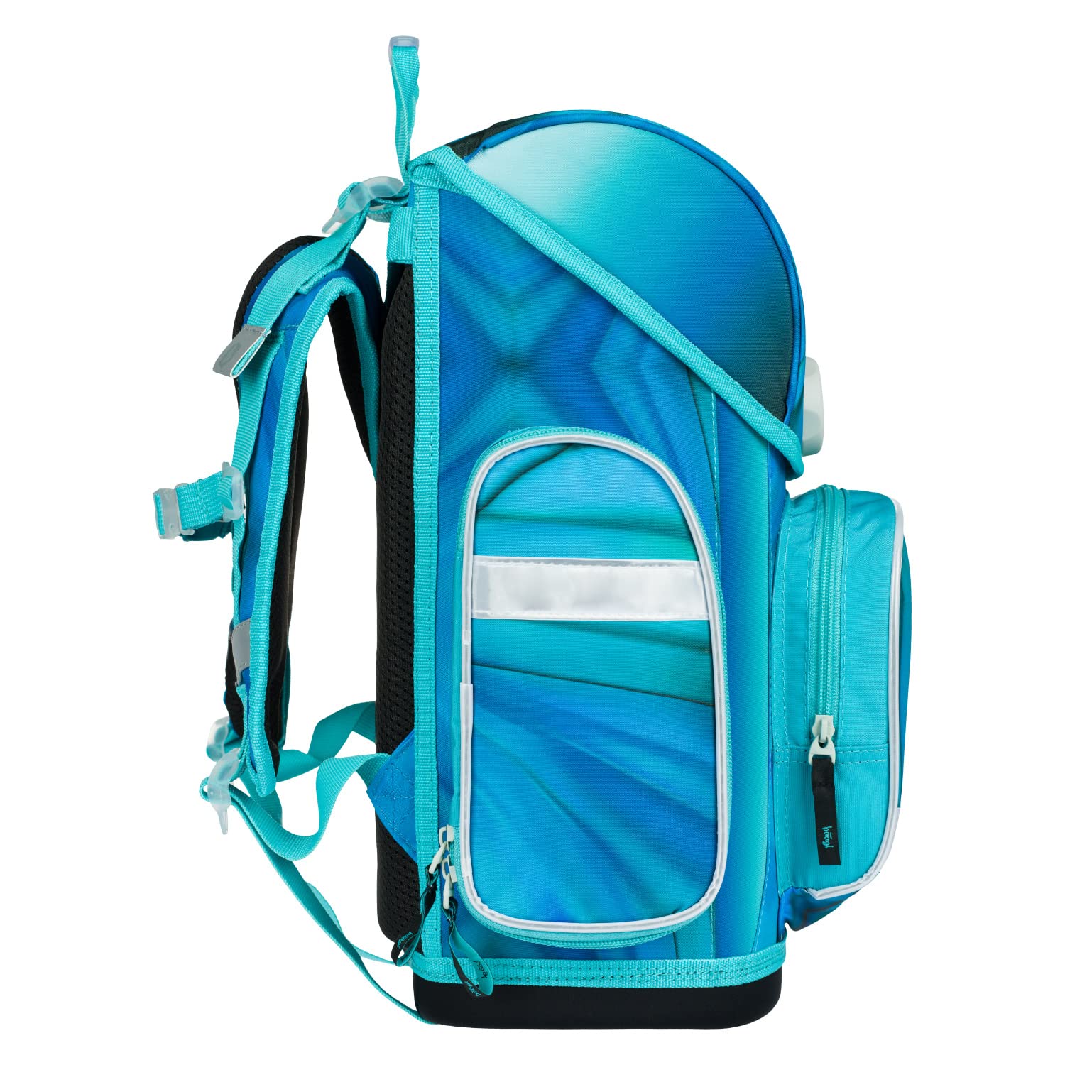 Baagl Mochila escolar para niños y niñas para 1ª clase (o 2ª clase), mochila escolar Ergo para niños y niñas, mochila escolar ligera con correa para el pecho, mariposa, 38, De moda