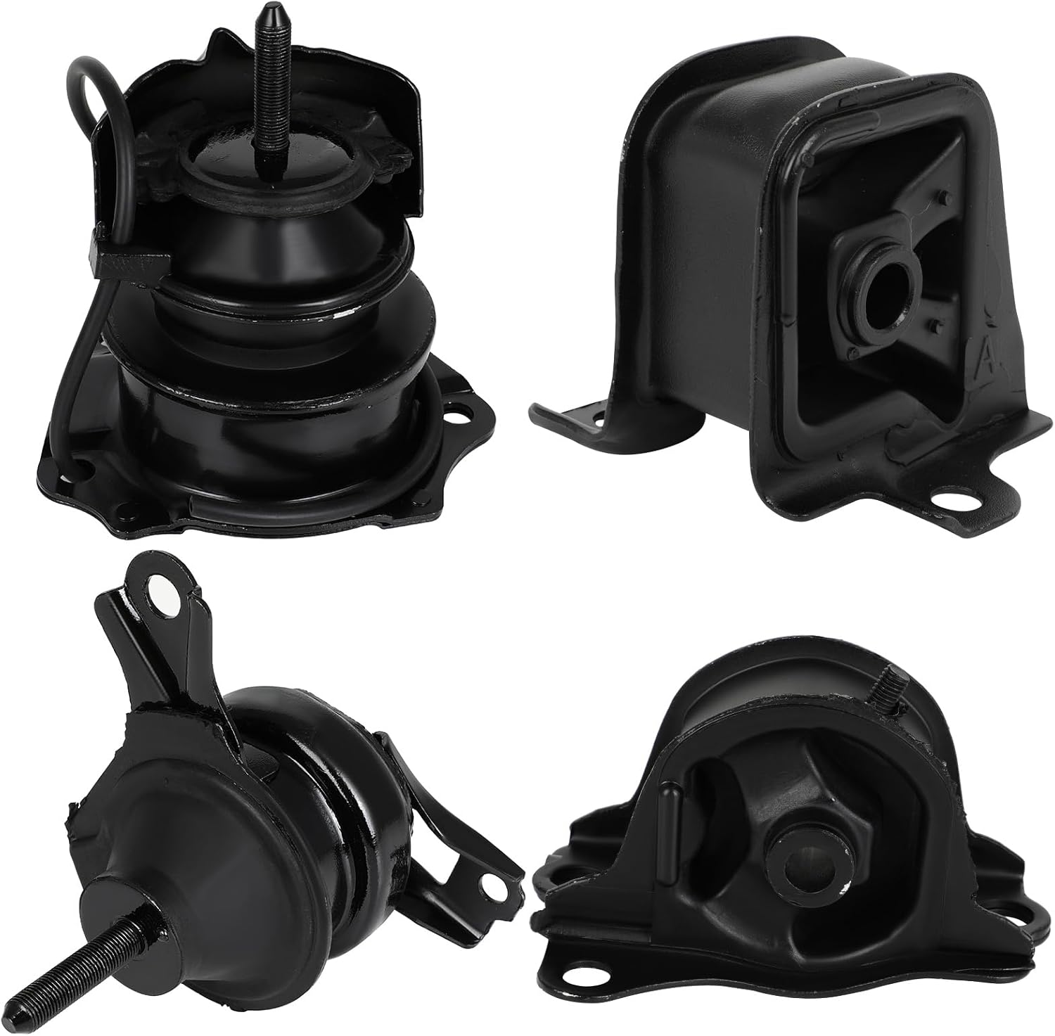 SCITOO Engine Motor Mount and Transmission Mount Set Compatible with 1998-2002 for Honda for Accord,OE A6572 A6583 A6564 A6584