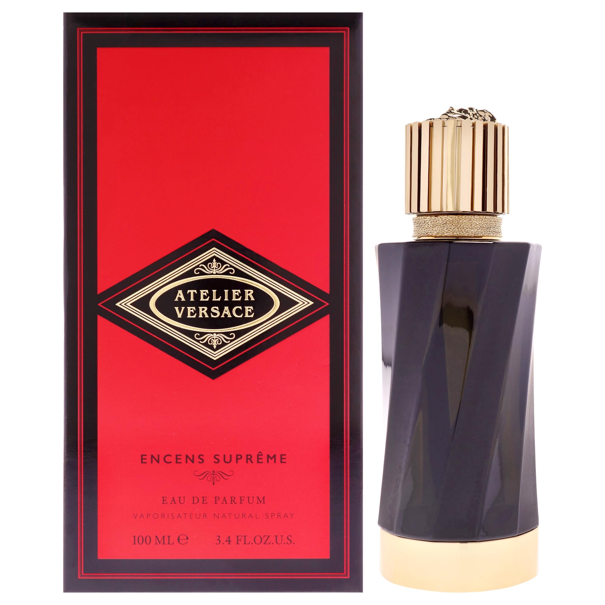 Versace Atelier Encens Supreme Eau De Parfum, Cashmere, Size 100Ml