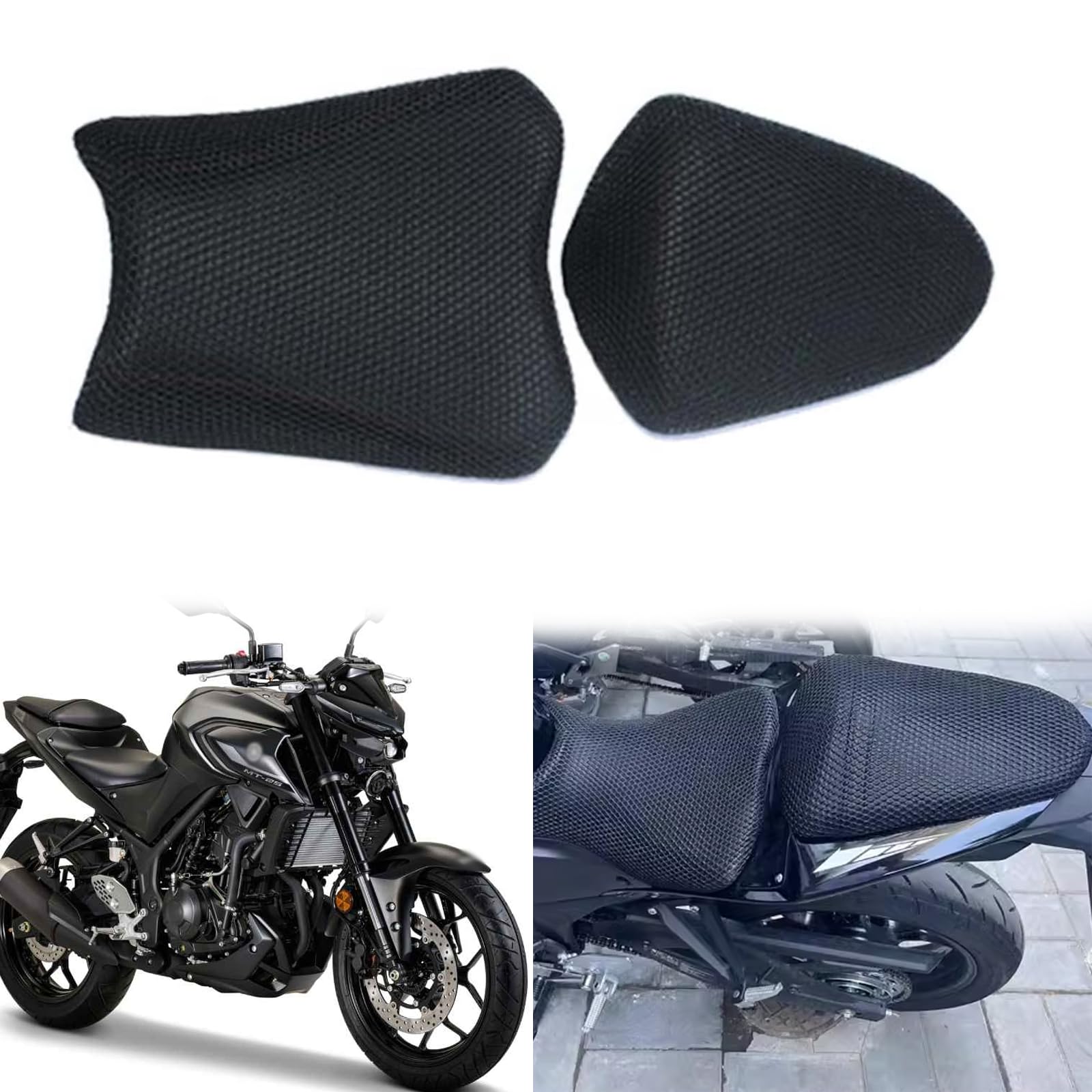 Amazon | HUANGCJCJ For MT-25 MT-03 2025用ハニカムシートカバー