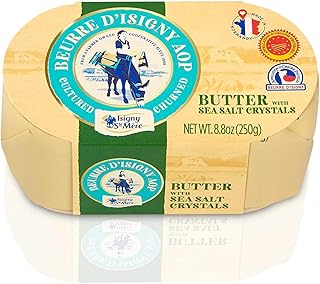 Isigny Ste Mere Salted Churned Butter, 8.8 Oz