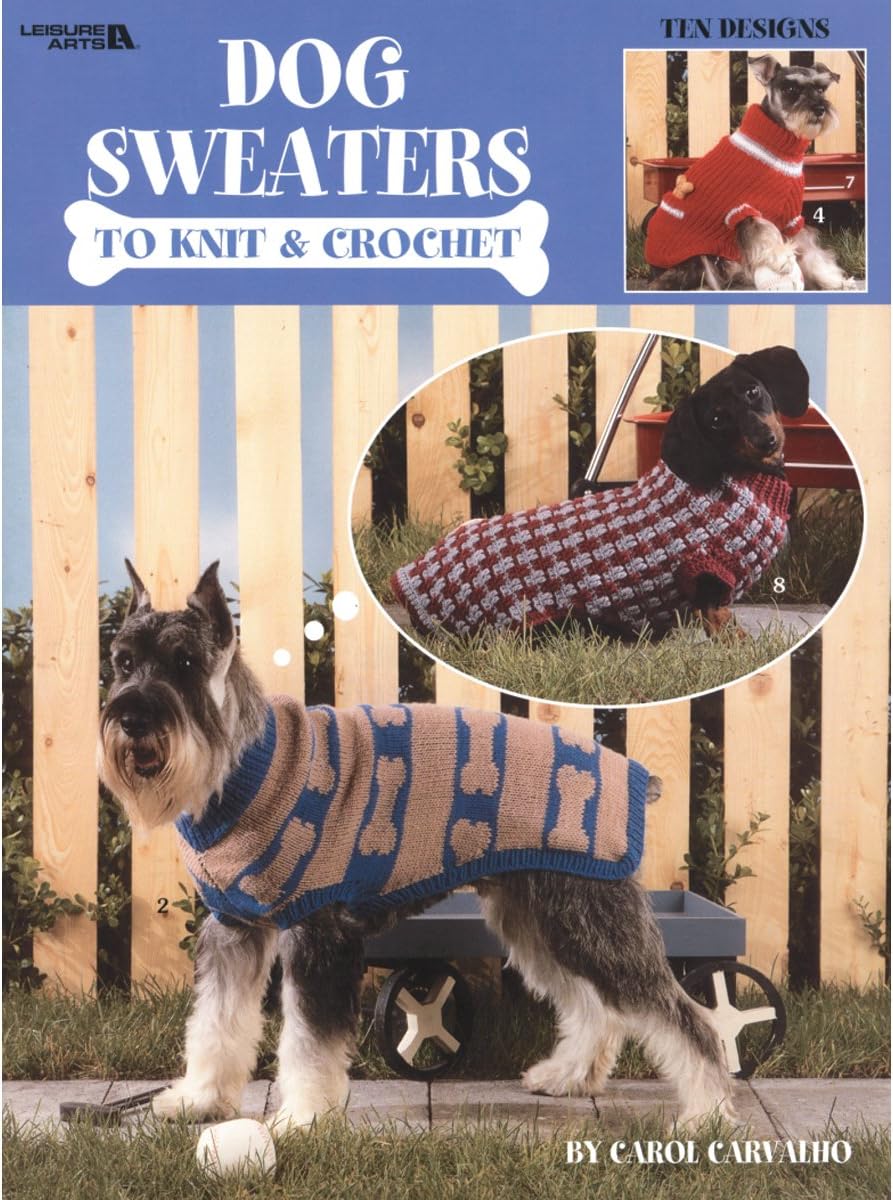 Leisure Arts-Dog Sweaters