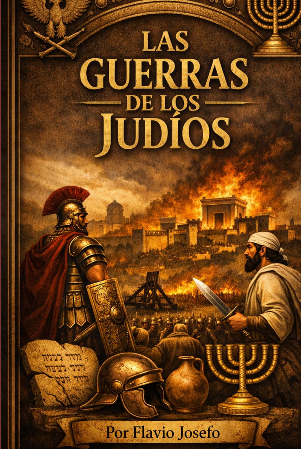Las Guerras de los Judíos EDICIÓN DE LETRA GRANDE: La Caída de Jerusalén y el Segundo Templo